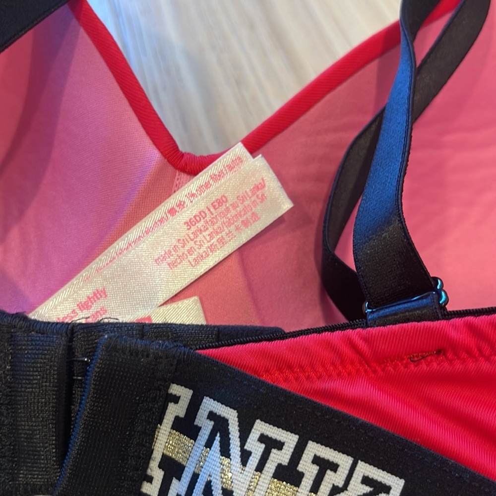 Pink Victoria’s Secret Pink Bra, Size 36DD - Picture 3 of 4